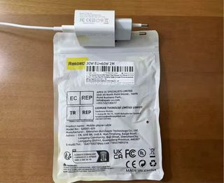 Cargador Rápido USB-C Blanco