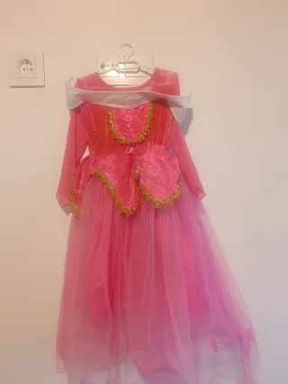 Disfraz Princesa Rosa Niña