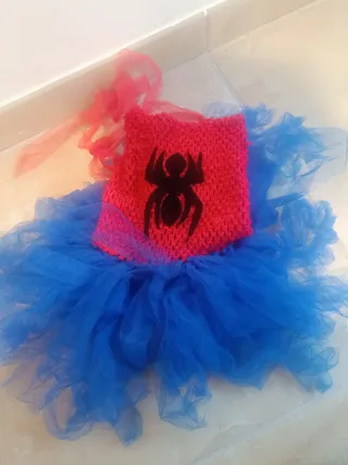 Disfraz Tutú Spiderman Bebé