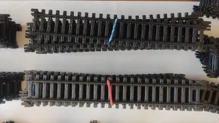 Lotto Binari H0 Plastica: 96 Curve, 60 Rettilinei