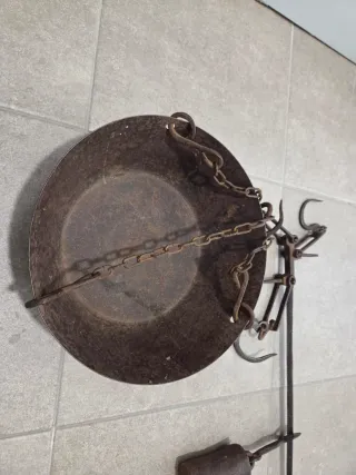 Báscula romana antigua