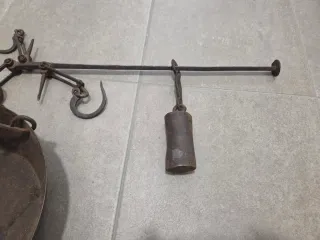 Báscula romana antigua