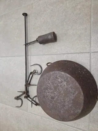 Báscula romana antigua