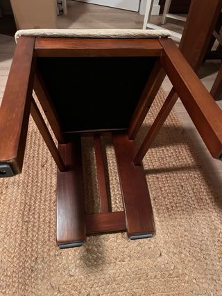 Sillas de comedor de madera