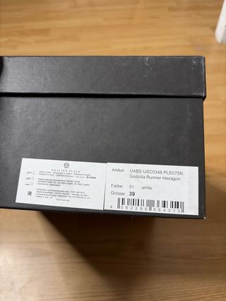 Philipp Plein Godzilla Runner Plata/Blanco