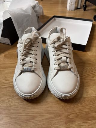 Philipp Plein Godzilla Runner Plata/Blanco