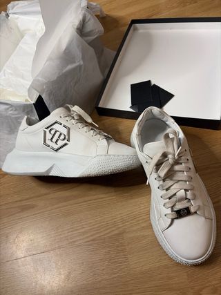 Philipp Plein Godzilla Runner Plata/Blanco