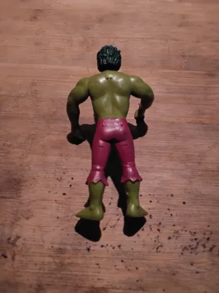 Hulk Giocattolo Gomma Anni 80