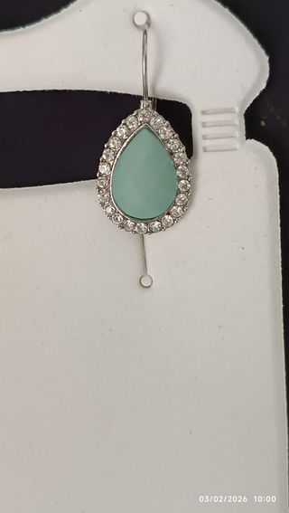 Orecchini a goccia con strass