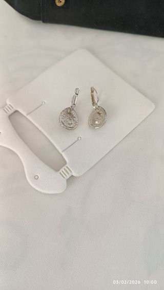 Orecchini a goccia con strass