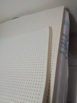 FUTÓN LÁTEX ECOLÓGICO 5 CM. MEDIDAS: 135 X 190