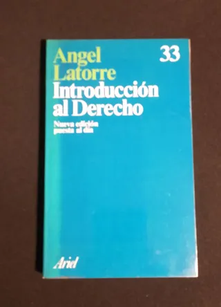Introducción al derecho (Colección Ariel) (Sp...
