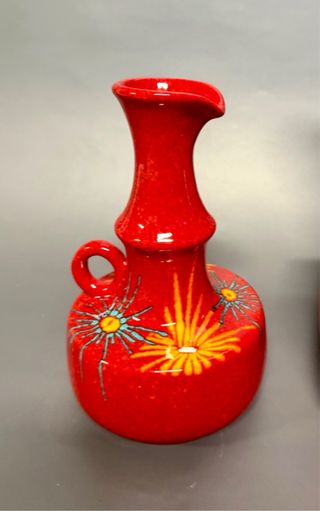Coppia vasi ceramica anni '70 Bertoncello