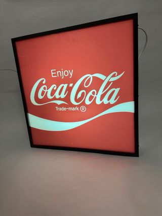 Insegna Luminosa Coca Cola Vintage