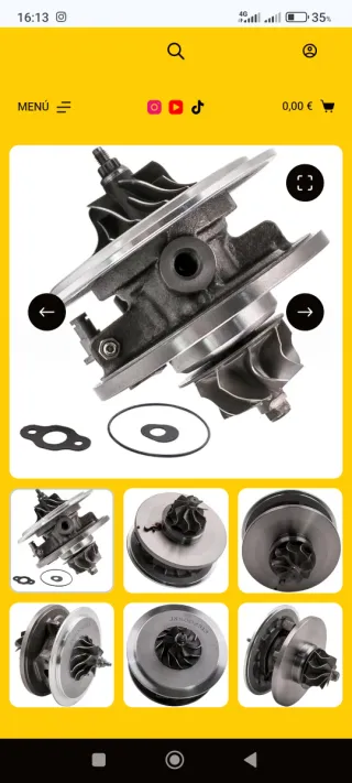 GT1749V Unidad de bastidor turbo