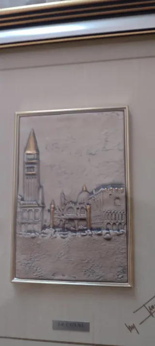 Quadro in argento 925