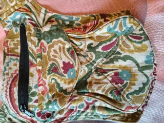 Riñonera tela estampado veraniego