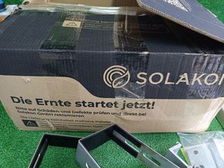 NuaSol - Soporte angular balcón 2 módulos solares