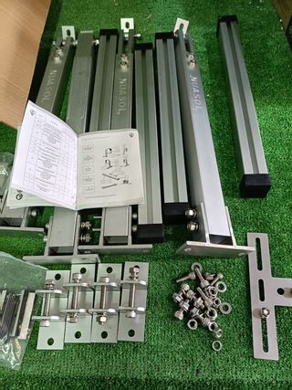 NuaSol - Soporte angular balcón 2 módulos solares