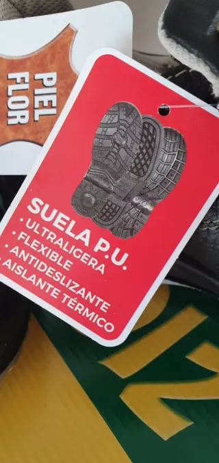 Zapatos de seguridad ZION Talla 38