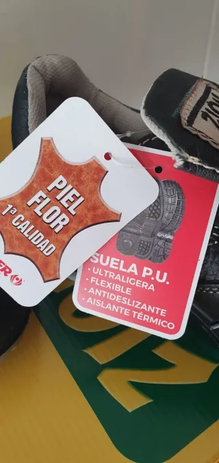 Zapatos de seguridad ZION Talla 38