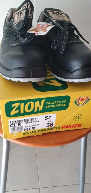 Zapatos de seguridad ZION Talla 38