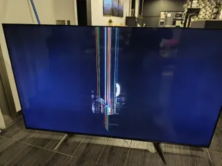 Xiaomi TV A Pro 75 con golpe en pantalla