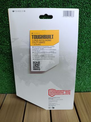 Conjunto De 2 Facas Multiusos Com Carregamento Automático Toughbuilt TB-H4S52-20