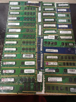 Memorias RAM Samsung y Udim DDR2