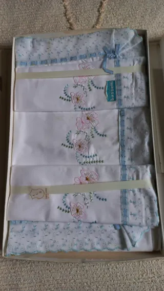 Corredo lenzuola Uso lino 018 raro