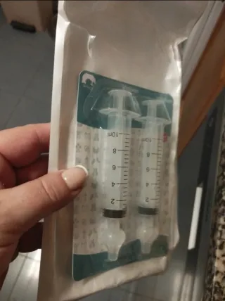 2 Jeringas Dosificadoras Bebé Vicioan BPA Free