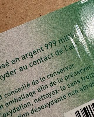 Sello Plata 999 Rugby Francia 5€