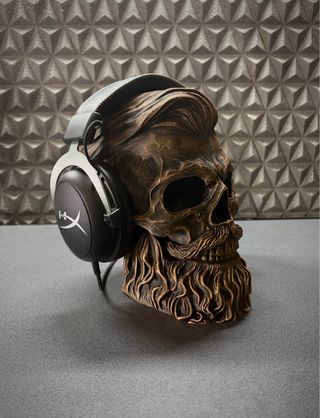 Cráneo Caballero Soporte Auricular