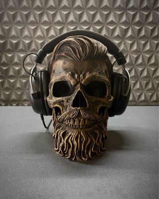 Cráneo Caballero Soporte Auricular