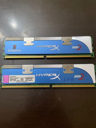 Memoria RAM Kingston HyperX DDR2 1GB