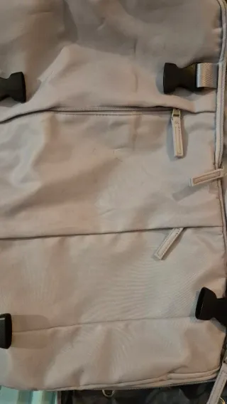 Mochila de cabina gris/morada