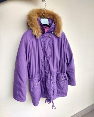 Giacca vintage taglia L colore viola