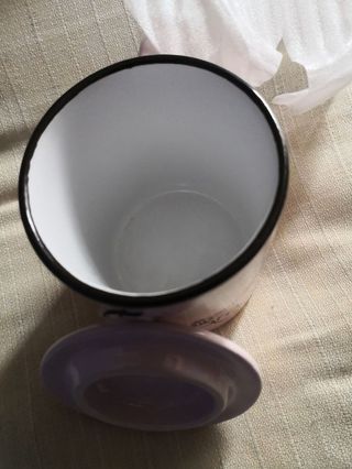 Taza Contigo al fin del mundo, de color rosa