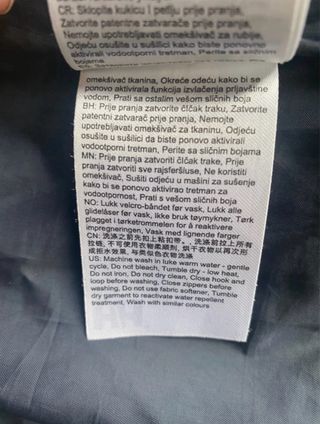 Chaqueta Helly Hansen infantil T12 azul