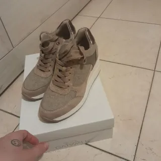 Scarpe donna beige/marrone