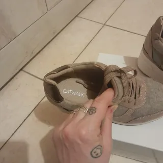 Scarpe donna beige/marrone