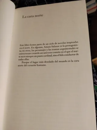 DOLORES REDONDO, La cara norte del corazón