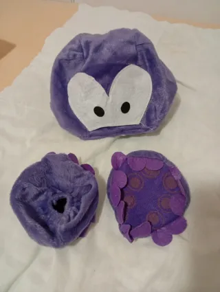 Disfraz Pulpo Violeta Bebé