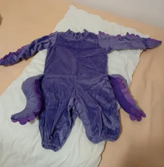 Disfraz Pulpo Violeta Bebé