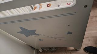 Cuna Trama con Colchón y Kit Colecho