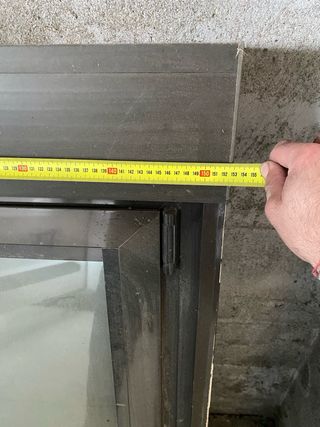 Ventana aluminio oscilobatiente