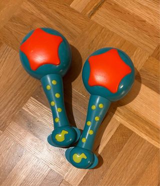 Tambor, xilófono y maracas para bebé