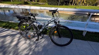 Bicicleta Eléctrica Trekking Doble Amortiguación