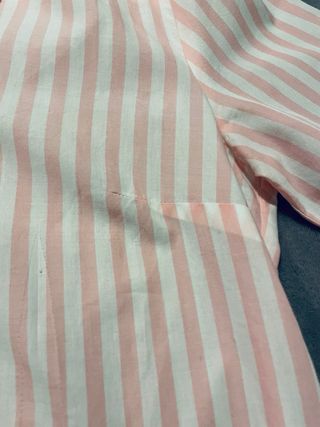 Camisa de rayas rosa y blanca United Colors of Ben