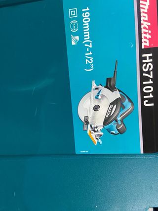 Sierra Circular Makita HS7101J 190mm